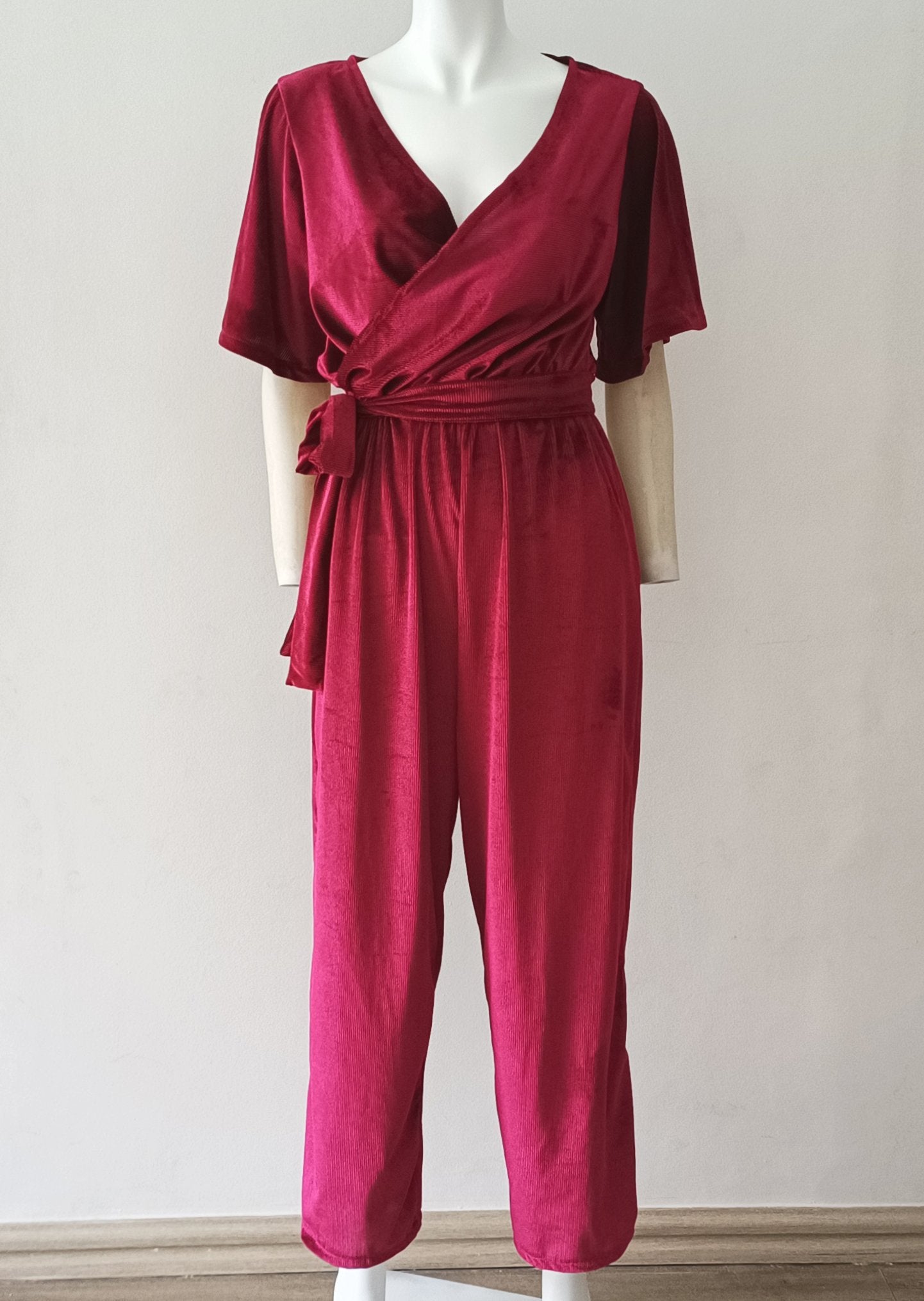 Velour jumpsuit